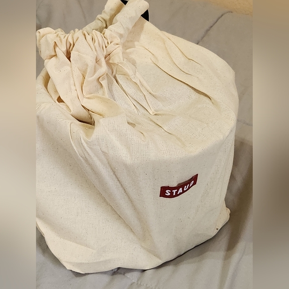 Staud Britt Croc Embossed Leather Bucket Bag NWT - Picture 6 of 12